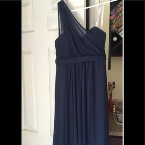 Blue David’s bridal dress